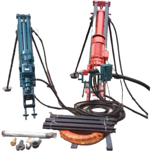 YG-70/100/120 Core Drilling Machine Mining 100mm Depth Blast Hole Portable DTH Rig Professional Rock Blasting Machine