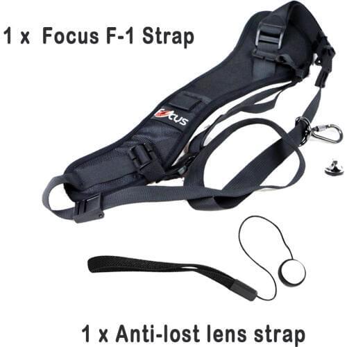 Focus F-1 Anti-Slip Quick Rapid Shoulder Sling Belt Neck Strap for Camera DSLR