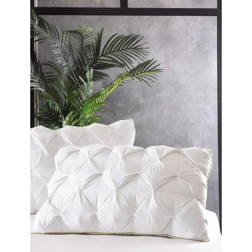Elite Goose Feather Pillow 50x70 cm (80 Jowl feather) get it to lie on soft pillow otellerdeki turkiyede produced