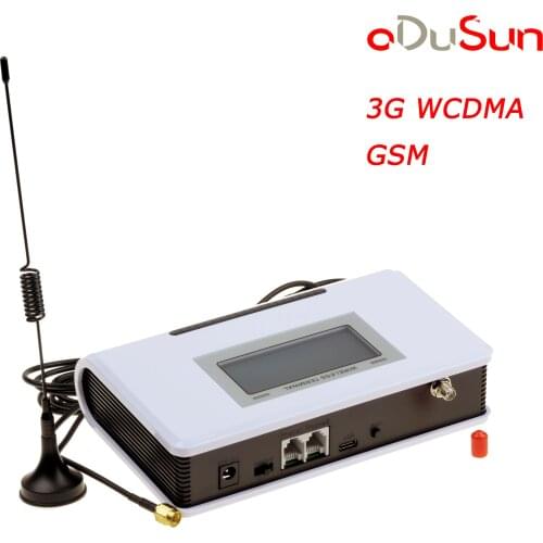 3G WCDMA Fixed wireless terminal 850/900/1800/1900/2100MHZ support alarm system PABX Caller ID IMEI clear voice stable signal