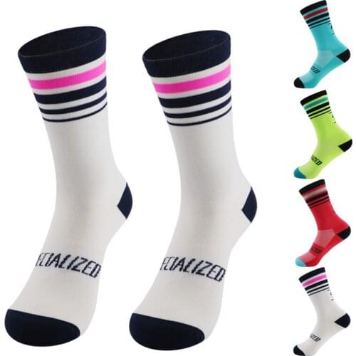 Golf Sports Socks Geometric Pattern Printing Socks in Tube Socks