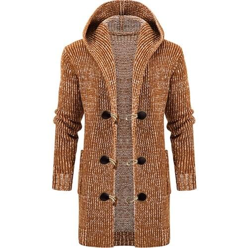 HAIMAITONG Men's Long Jackets