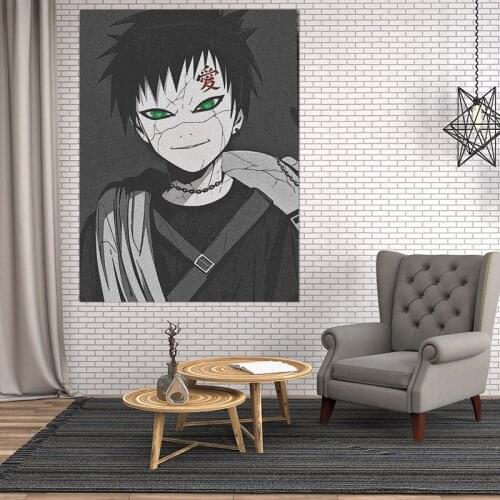 Canvas Paintings Wall Artwork Poster Gaara Anime character HD Pictures Prints Home Decor For Living Room Modular No Frame