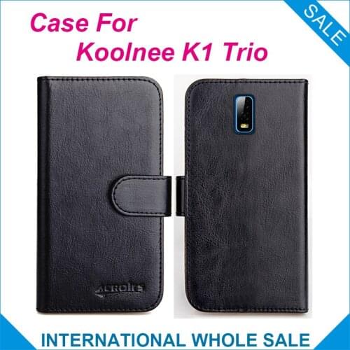 Koolnee K1 Trio Case 6 Colors Flip Slots Leather Wallet Cases For Koolnee K1 Trio Cover Slots Phone Bag Credit Card