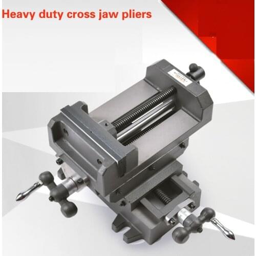 Cross Vise Bench Vice 3 "4" 5 "6" 8 "high Carbon Steel Precision Heavy Duty Vise Milling Machine for Convenience and Durability