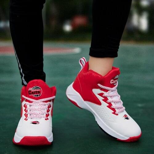 Sneakers Boys Basketball Kids Shoes for Boy High To Help Shockproof Children Sport Shoes Boys Non-slip Basketball Shoes