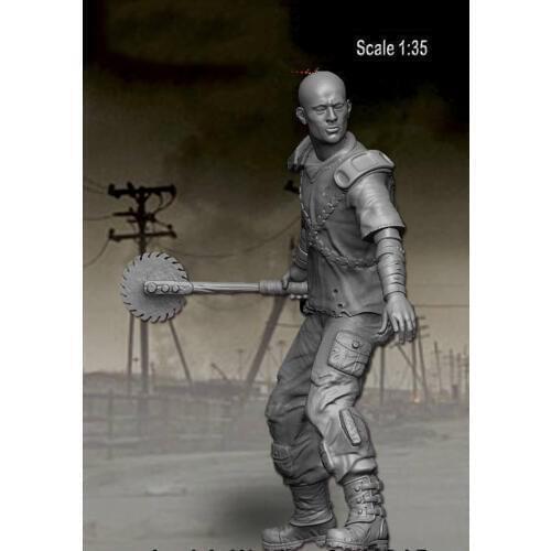 1/35 Scale Unpainted Resin Figure Doom Soldier collection figure