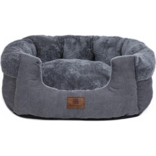 2021 New Deep Sleep Bed For Small Middle Dogs Mat Soft Short Plush Puppy Cat Nest Cushion Winter Warm Pet House Pad