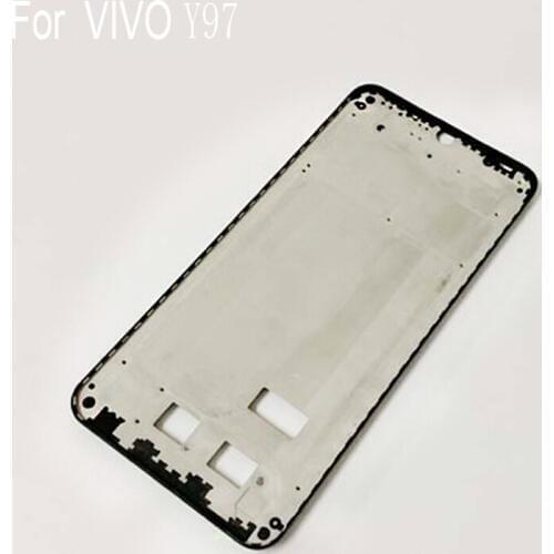 Original LCD Holder Screen Front Frame For VIVO Y97 Housing Case Middle Frame No Power Volume ButtonsFor VIVO Y 97 Repair Parts