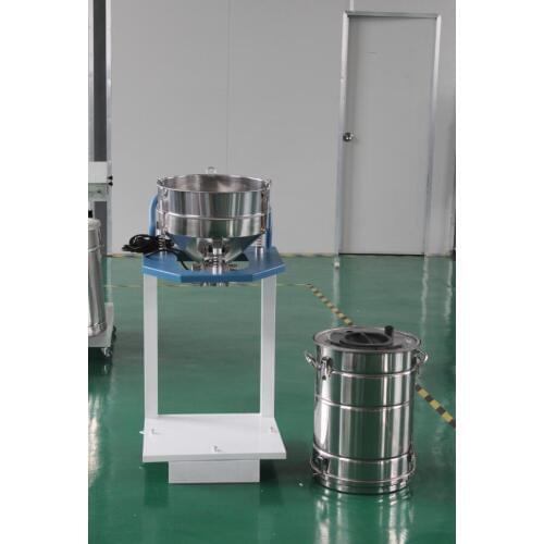Semiautomatic vibratory powder sieve Powder Coating Recovery Machine
