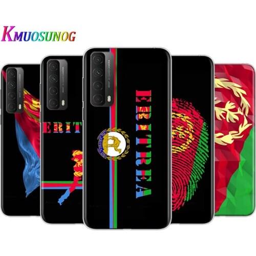 Transparent Cover Eritrea National Flag For Huaeri Y9S Y9A Y9 Y8P Y8S Y7 Y7A Y7P Y6P Y6S Y6 Y5P Y5 Pro Phone Case
