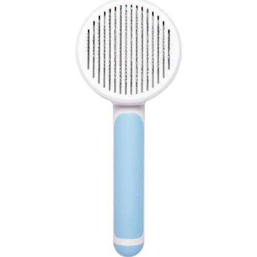Dog Hair Removal Comb Grooming Cats Comb Pet Products Cat Flea Comb Pet Comb for Dogs Grooming Toll Automatic Hair Brush Trimmer