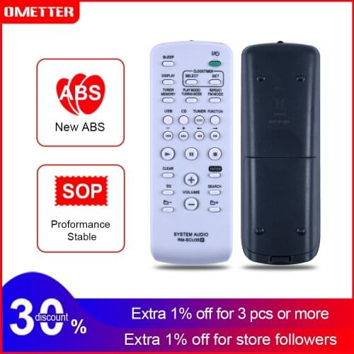 RM-SCU35 use for CMT-U1BT HCD-U1B SS-CU1BT Mini HiFi System audio system remoto controller controle teleconmando fernbienung