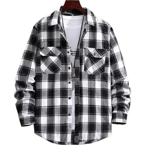 RUELK Mens Flannel Shirts