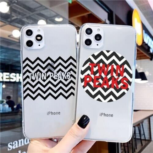 Twin Peaks Fire Walk With Me TPU soft Silicone Cover Phone Case For Iphone 11pro 12pro max 8 7 6s Plus 12mini XR XS Max Case
