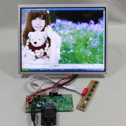 VGA input singal LCD controller board RT2270C-A with 10.4inch G104X1 L04 1024X768 lcd panel