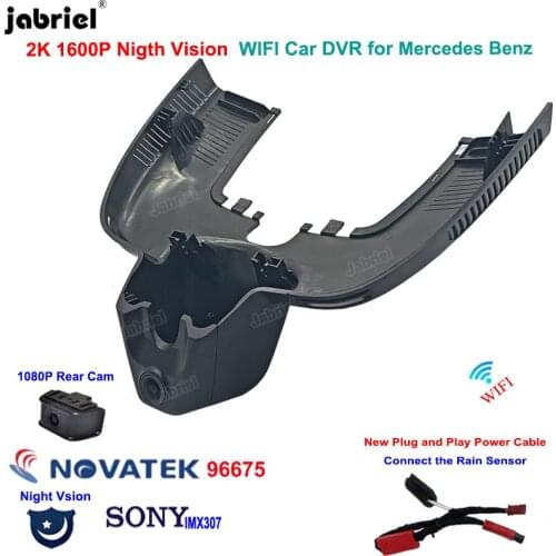 2K Dash Cam 1600P New Wifi Night Vision Car DVR Cameras for Mercedes Benz GLE w167 c292 GLS x166 GLE 350 400 450 500 43 53 63