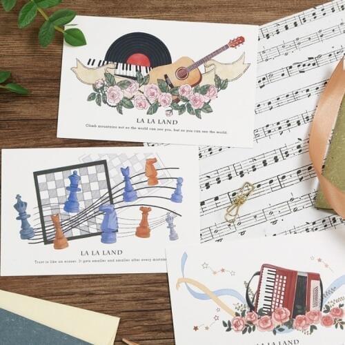 1pcs City of Philharmonic boxed bookmarks Hand painted DIY3 idea