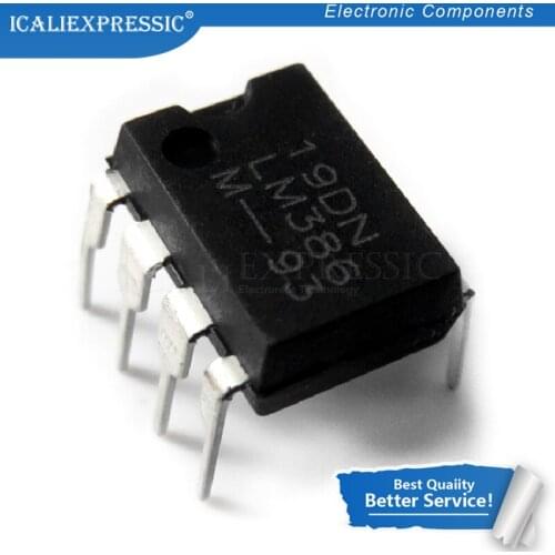 10PCS LM386N DIP8 LM386 DIP LM386N-1 LM386-1 new and original IC