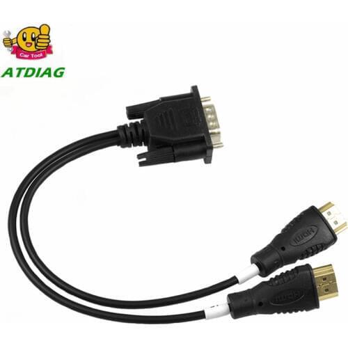 2 in 1 Cable VGA TO LCD LED screen EDID code chip data read line online Reading and Writing line RT809F RT809H TL866ii plus
