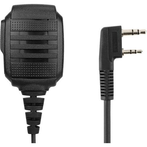 360° Swivel Clip Handheld Shoulder Speaker Mic For Kenwood BAOFENG Walkie Talkie