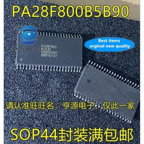 5PCS PA28F800 PA28F800B5B90 SOP44 integrated circuit memory flash chips in stock 100% new and original