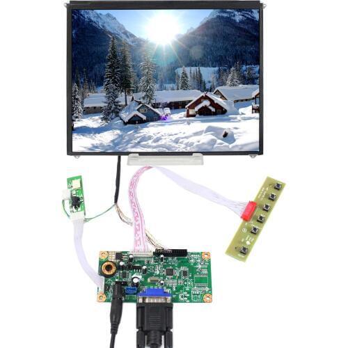 9.7" IPS LCD 9.7 inch 1024x768 Screen with VGA LCD Controller Board kit