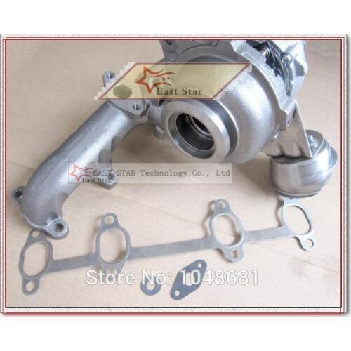 Free Ship GT1646V 756867-0003 765261-0005 756867 Turbocharger For AUDI A3 VW Golf V Jetta V Passat B6 Octavia BMP BMM BVD 2.0L