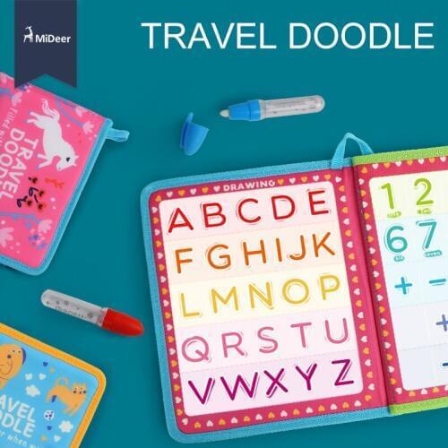 Kids Drawing Toys Pad Portable Art Craft Reusable Travel Doodle Coloring Board Toddlers Educational Toys for Children