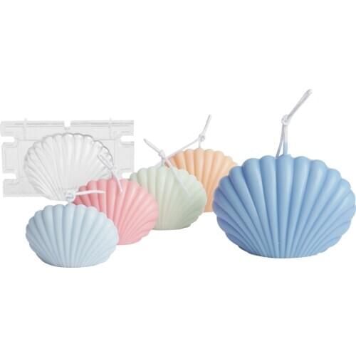 Candle DIY Mold Small Shell Mould For Children Gifts Cake Decorating Tools DIY Crafts Jewelry Making Resin Mold Candle Mold Deco