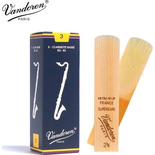 France Vandoren bass reeds Clarinet Blue box Lara clarinete Baixo