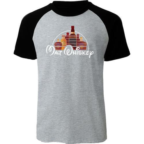 Malt Whiskey T-Shirt 2019 New Summer Cotton Cool TShirt Men Raglan Short Sleeve Funny Alcohol Tops Tee O-Neck T Shirt Streetwear