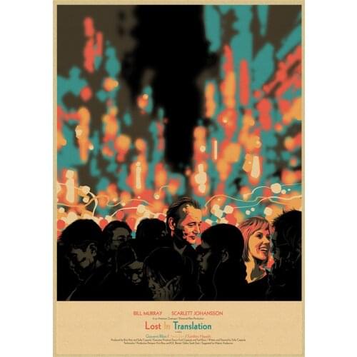 Lost in Translation Classic Movie Retro Painting Core Picture Cafe Bedroom Sofa Room Wall Art Home Decor Quality Canvas Poster