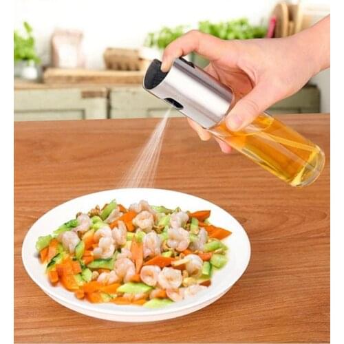 Kitchen Olive Oil Vinegar Storage Bottle Spray BBQ Leakproof Dispenser Container For Salad Kitchenware Gravy Boat For Gift