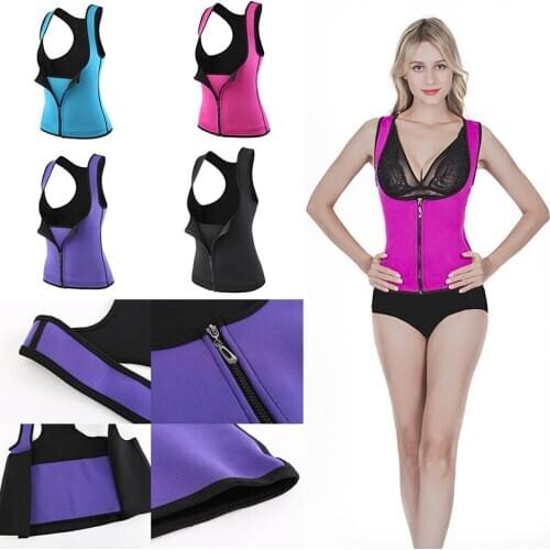 Sexy Women Shapewear Corset Sport Body Shaper Vest Women Waist Trainer Weight Loss Tummy Fat Burner Slimming Underwear Lingerie