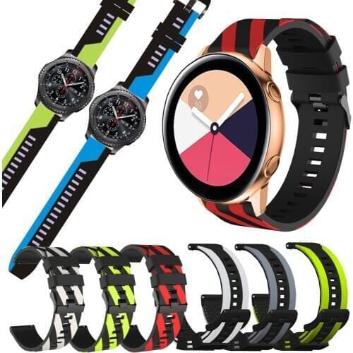 Sport silicone strap For Xiaomi Huami Amazfit GTR 47 42mm Bracelet Wrist strap For huawei Honor ES/Amazfit GTR 2 smartwatch band