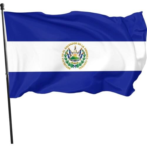 SV SLV El Salvador Flag For Decoration 90x150cm