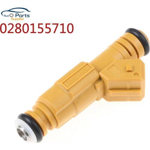 0280155710 0280155700 Fuel Injectors 4 Hole Nozzle Basket Filter Design At Inlet For Jeep 87-98 4.0L For Cherokee Grand Comanche