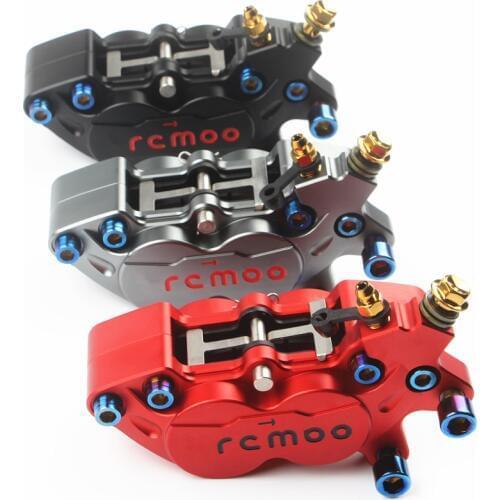 Free shipping Universal CNC Motorcycle general refit four piston brake pump HF6 caliper 9mm hole motorcycle fittings