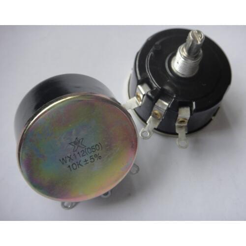 WX112 1K 2.2K 4.7K 10K Single Turn Potentiometer 5W Potentiometer switch