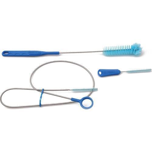 1 Set Hydration Water Bottle Cleaning Set Bladder Water Bag Cleaner Brush Tube Hose Sucker Brushes Drying Rack MA976493
