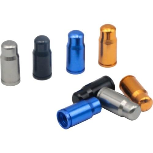 10pcs Bike Presta Tire Valve Cap Bicycle Aluminum Wheel Protector Pump Cover Gas Nozzle Caps Bike FV Inner Tube Valve Cover