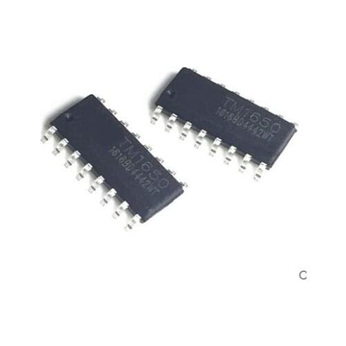 5Pcs/Lot New TM1650 SOP16 8*4 Drive IC Integrated circuit IC Good Quality In Stock