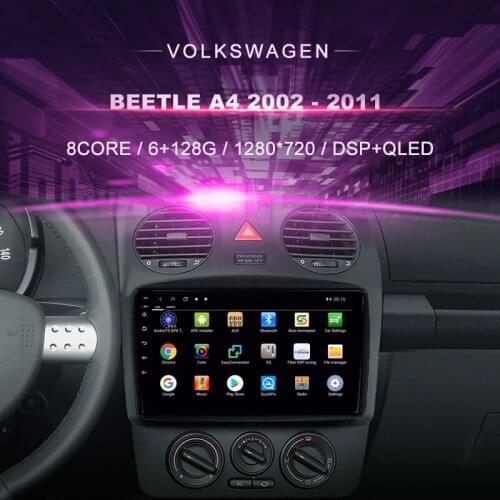 Car DVD for Volkswagen Beetle A4 2002 - 2011 Car Radio Multimedia Video Player Navigation GPS Android 10.0 double din