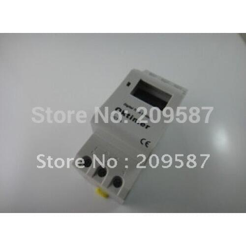 DIN RAIL DIGITAL PROGRAMMABLE 110VAC 16A TIMER SWITCH