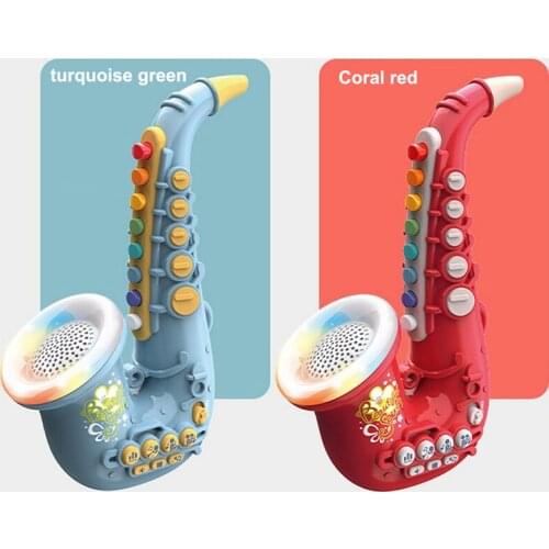 Kid Toy Saxophone Trumpet Clarinet Child Gift Mini Saxophone Musical Toys Baby Music Playing Tool Children Simulation Instrument