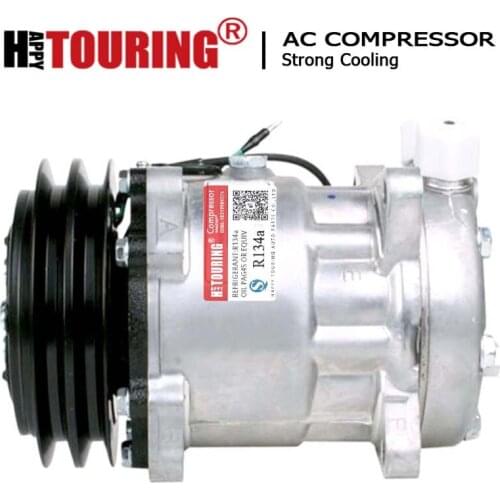 For Sanden SD7H15 709 AC Compressor SD7H15-8239 SD7H15-8061 SD7H15-8017 SD7H15-4742 JHH0126 11007857 8113626 VOLVO VI Truck