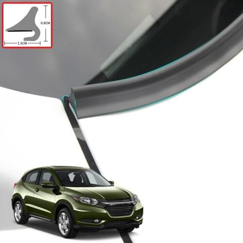 For Honda HR-V 2018-2022 DIY Car Seal Strip Windshied Spoiler Filler Protect Edge Weatherstrip Strip Sticker Auto Accessories