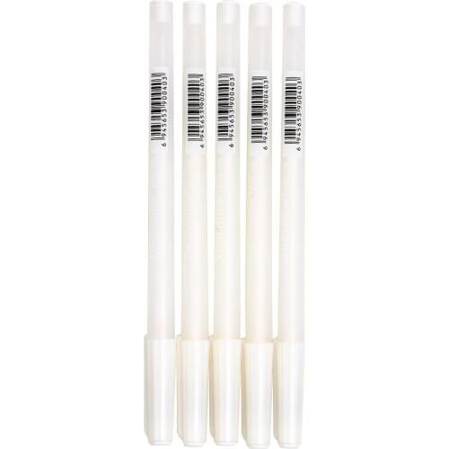 4 Pcs/lot 0.8mm White Ink Color Photo Album Gel Pen Stationery Office Cute Pen Unisex Pen Wedding Pen Kids Gift