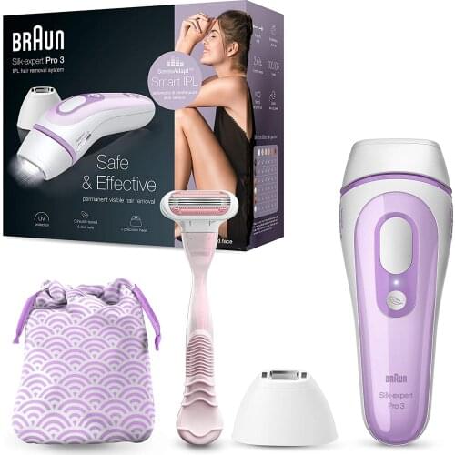 Braun Silk Expert PL3132 permanent lifting, IPL hair removal laser hair removal laser hair removal, face hair removal home